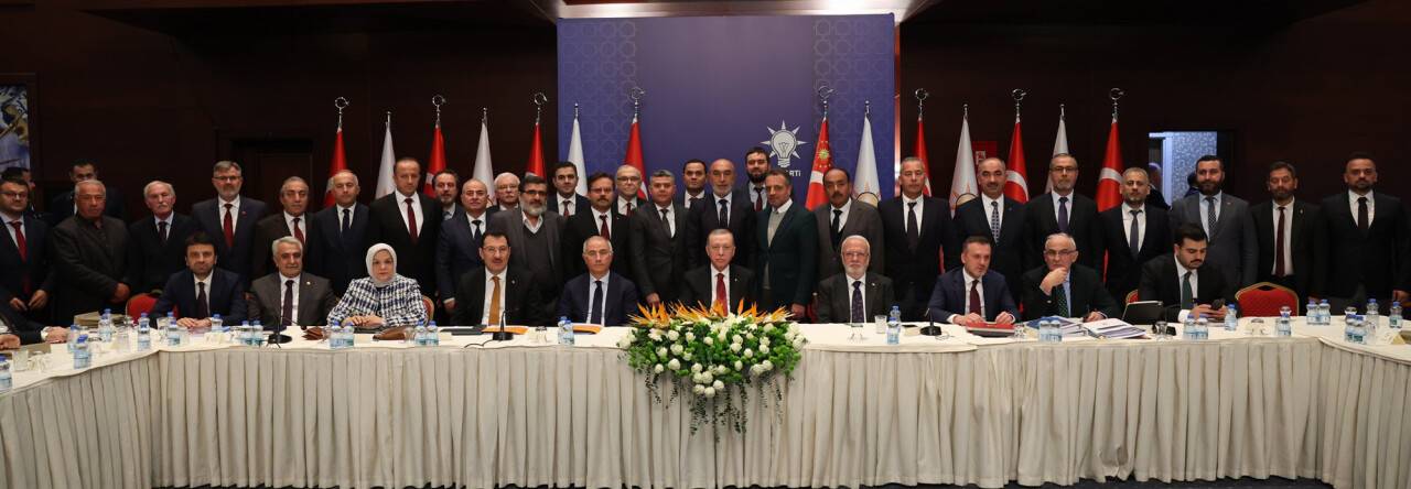 Cumhurbaşkanı Erdoğan, Konya teşkilatı ile bir araya geldi