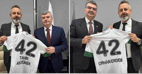 Konyaspor'dan milletvekillerine ziyaret