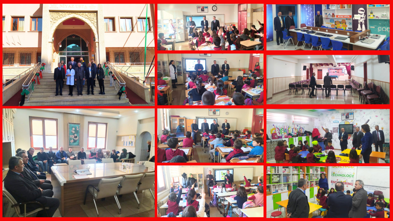 İl Millî Eğitim Müdürü Yiğit okul ziyaretlerini sürdürüyor