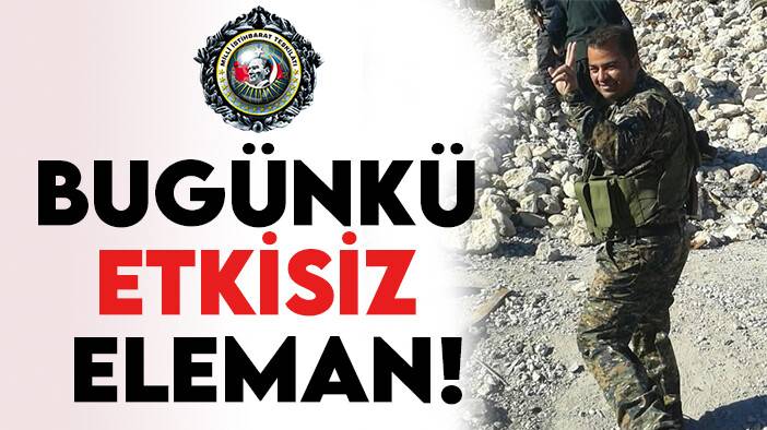 MİT, teröristleri etkisizleştirmeye devam ediyor: Son isim Eymen Coli!