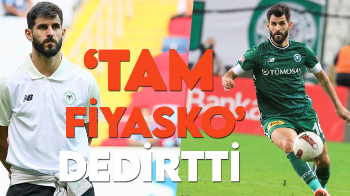 Konyaspor'da Nelson Oliveira, "tam fiyasko" dedirtti!