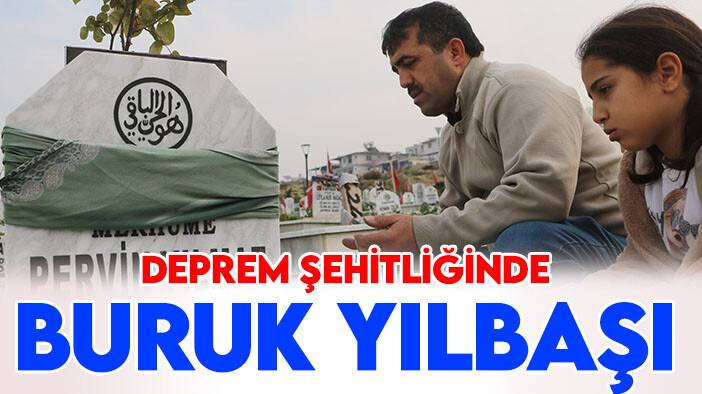 Deprem şehitliğinde buruk yılbaşı