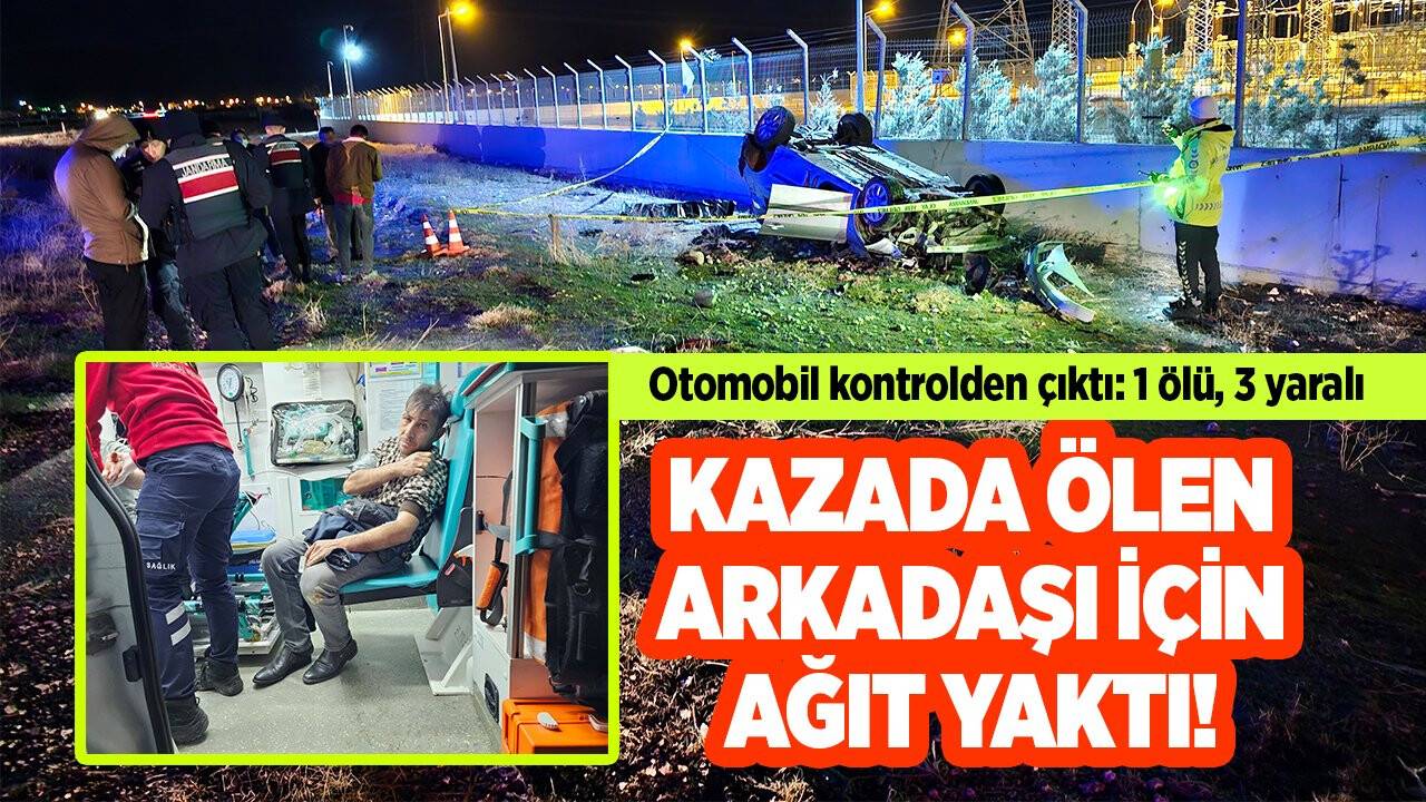 İş seyahatine giderken kaza! ‘Kime ne diyeyim’ diyerek kendini tokatladı