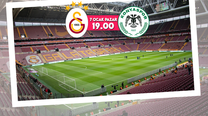 Galatasaray-Konyaspor maçına büyük ilgi