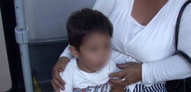 Pes artık! Çocuğunu otobüste unuttu
