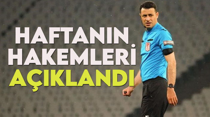 Galatasaray-TÜMOSAN Konyaspor maçını Ali Şansalan yönetecek