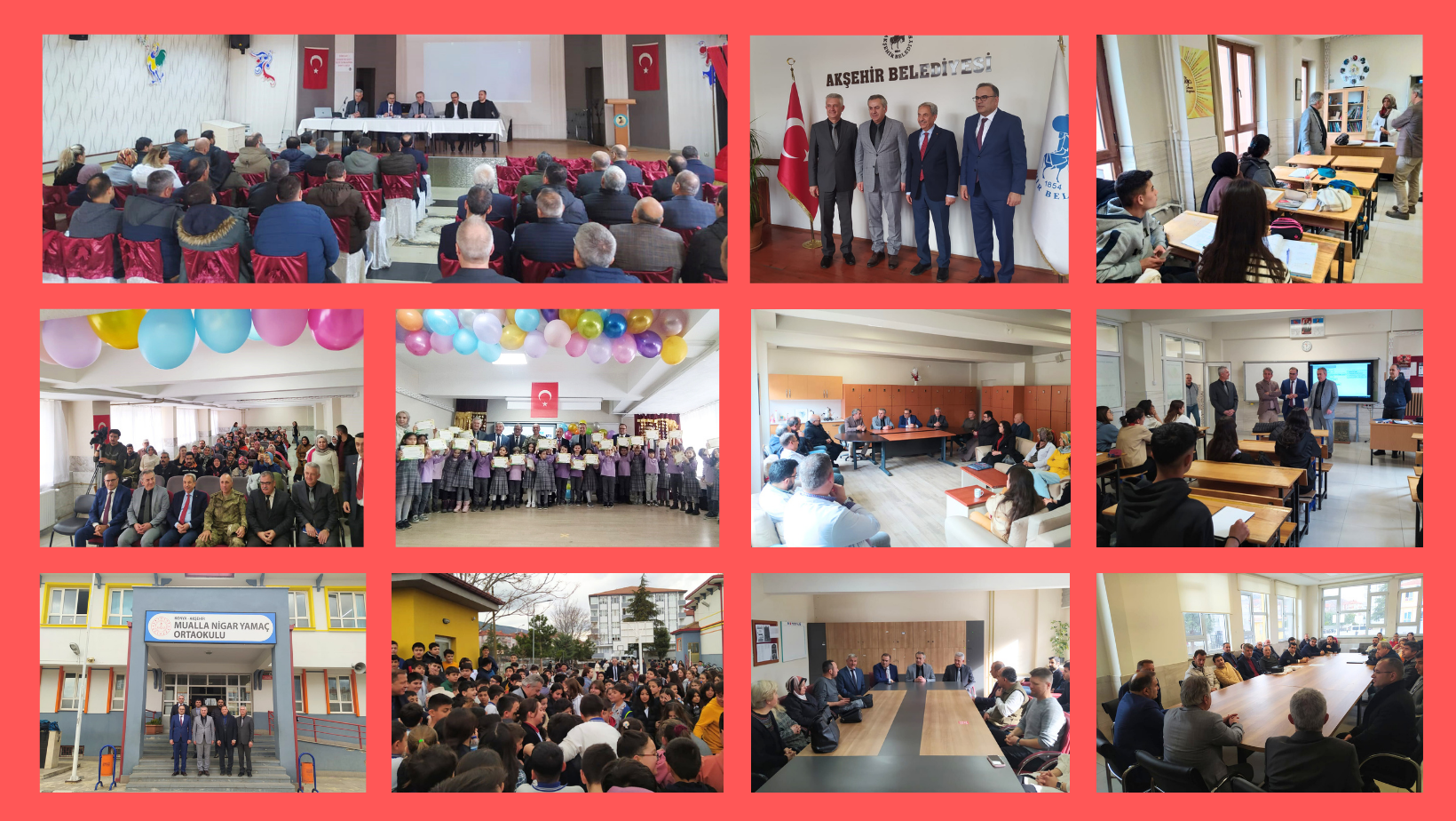 İl Müdürü Yiğit'ten Akşehir'deki okullara ziyaret