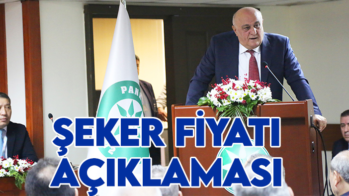 Başkan Erkoyuncu'dan şeker fiyatı açıklaması