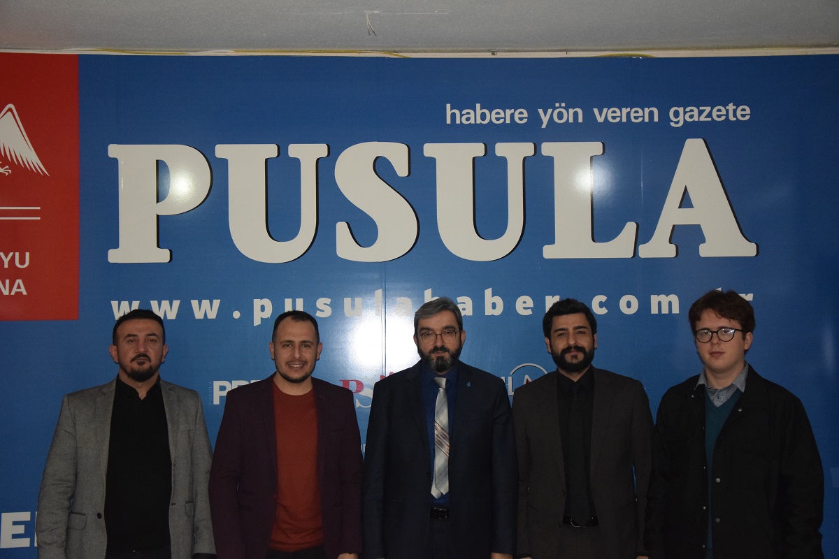DEVA Partisi'nden Pusula Gazetesi'ne ziyaret