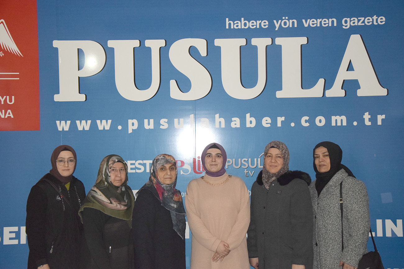 Saadet Partisi Konya Kadın Kolları’ndan Pusula’ya ziyaret