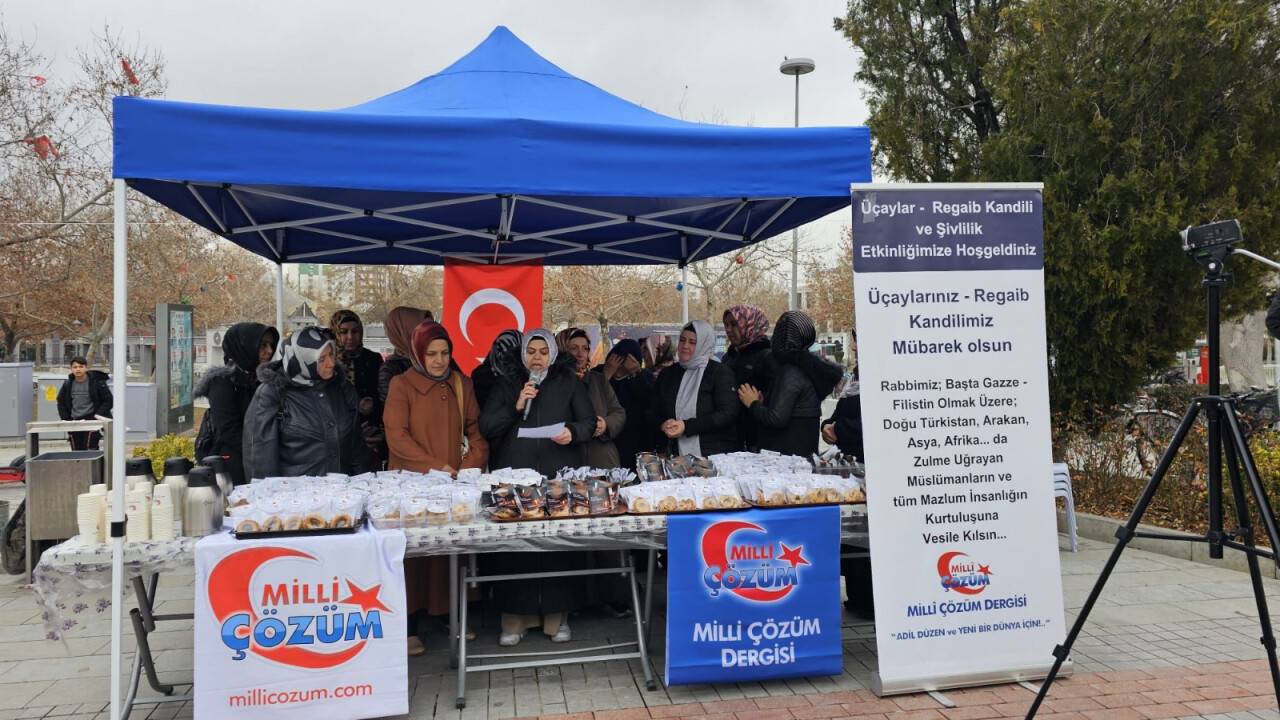 Milli Çözüm Kadın Kolları çocuklara şivlilik hediye etti