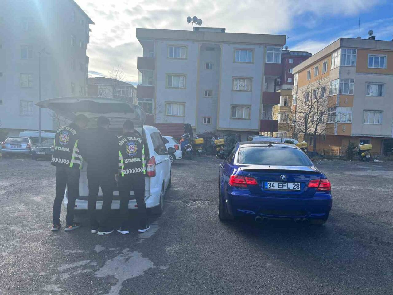 Drift yapan sürücüye büyük ceza