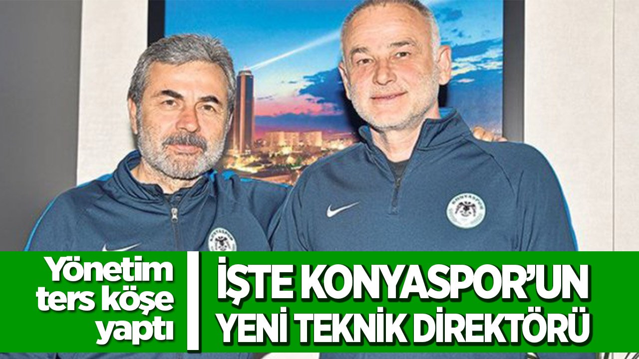 Yönetim ters köşe yaptı: İşte Konyaspor’un yeni teknik direktörü