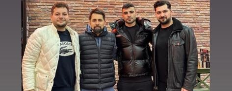 Konyasporlu futbolcular Midyeci Ahmet'te
