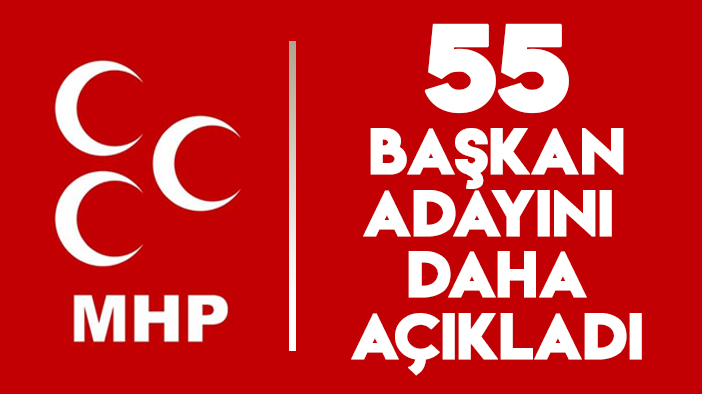 MHP, 55'er 55'er açıklamaya devam ediyor