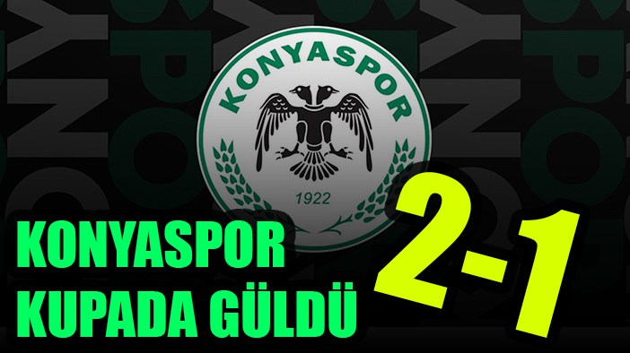 Konyaspor kupada Göztepe engelini geçti: 2-1