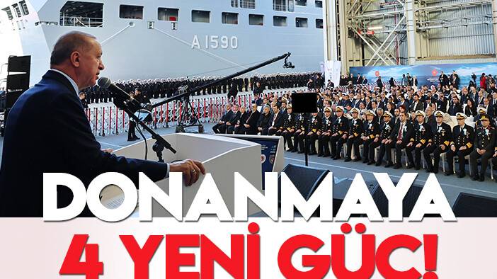 Türk donanmasına biri insansız  4 yeni gemi