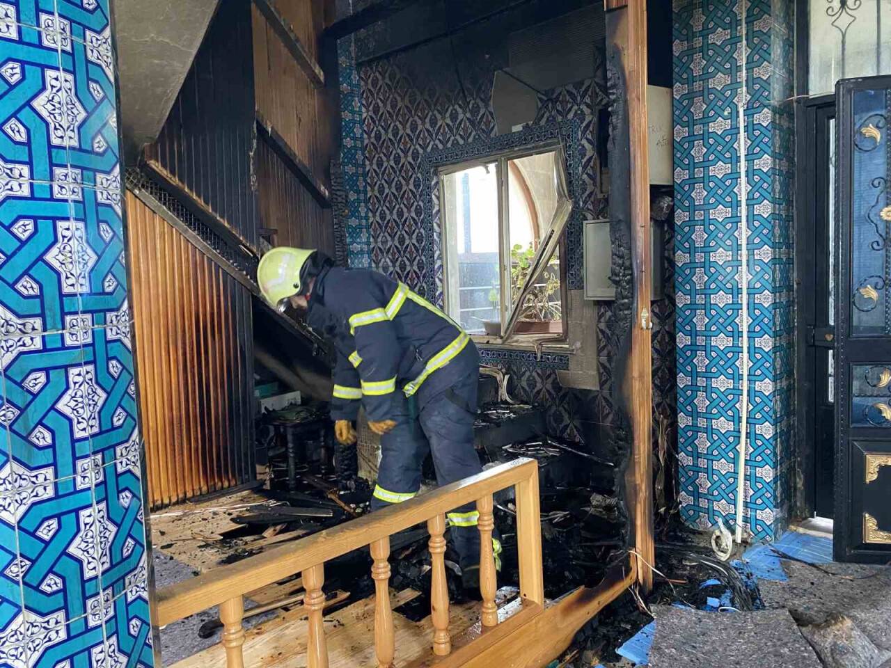 Ordu’da camide yangın: Kullanılamaz hale geldi