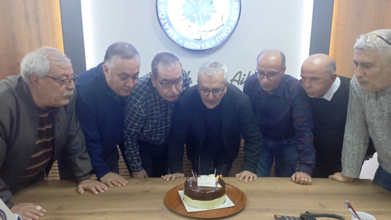 Konya ASKF 38. yılını kutladı
