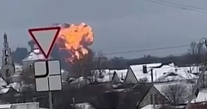 Rusya'da askeri uçak düştü: 74 kişi hayatını kaybetti