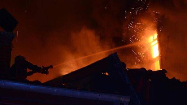 İran’da hastane yangını