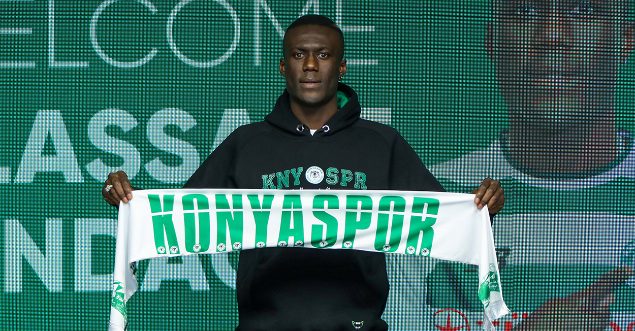 Konyaspor'u yeni transferi Alassane Ndao, Başakşehir maçında sahada