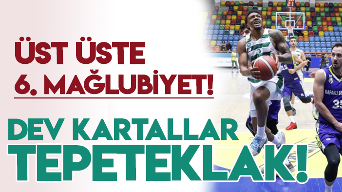 Konyaspor Basketbol üst üste 6. mağlubiyetini aldı!