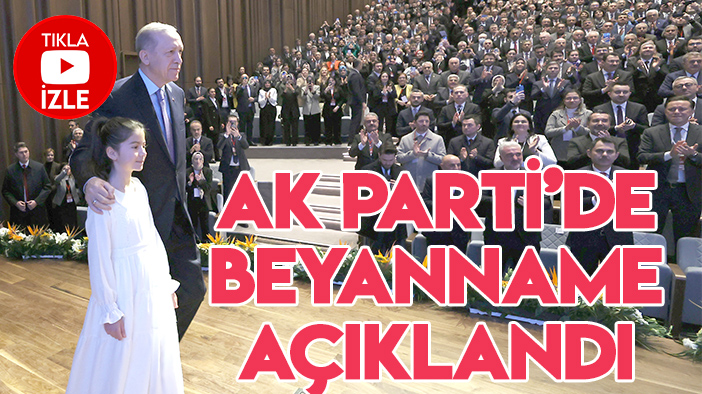 AK Parti’nin Seçim Beyannamesi 8 ana başlıktan oluşuyor