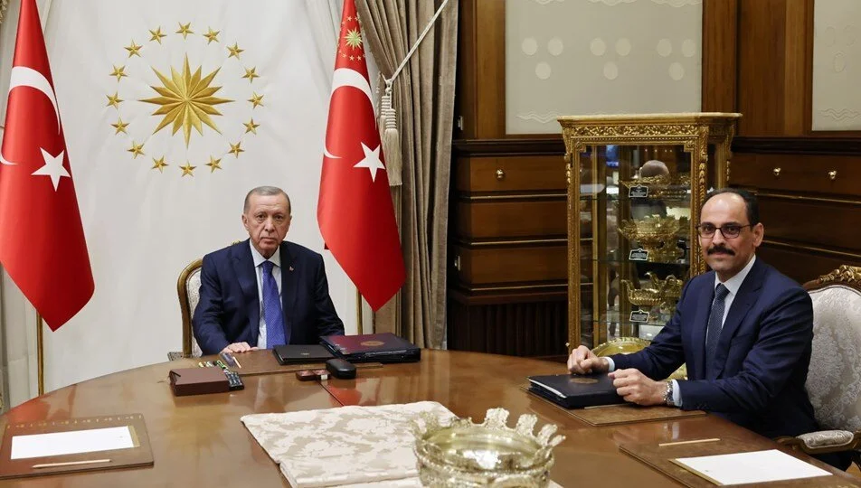 Erdoğan,  İbrahim Kalın’ı kabul etti
