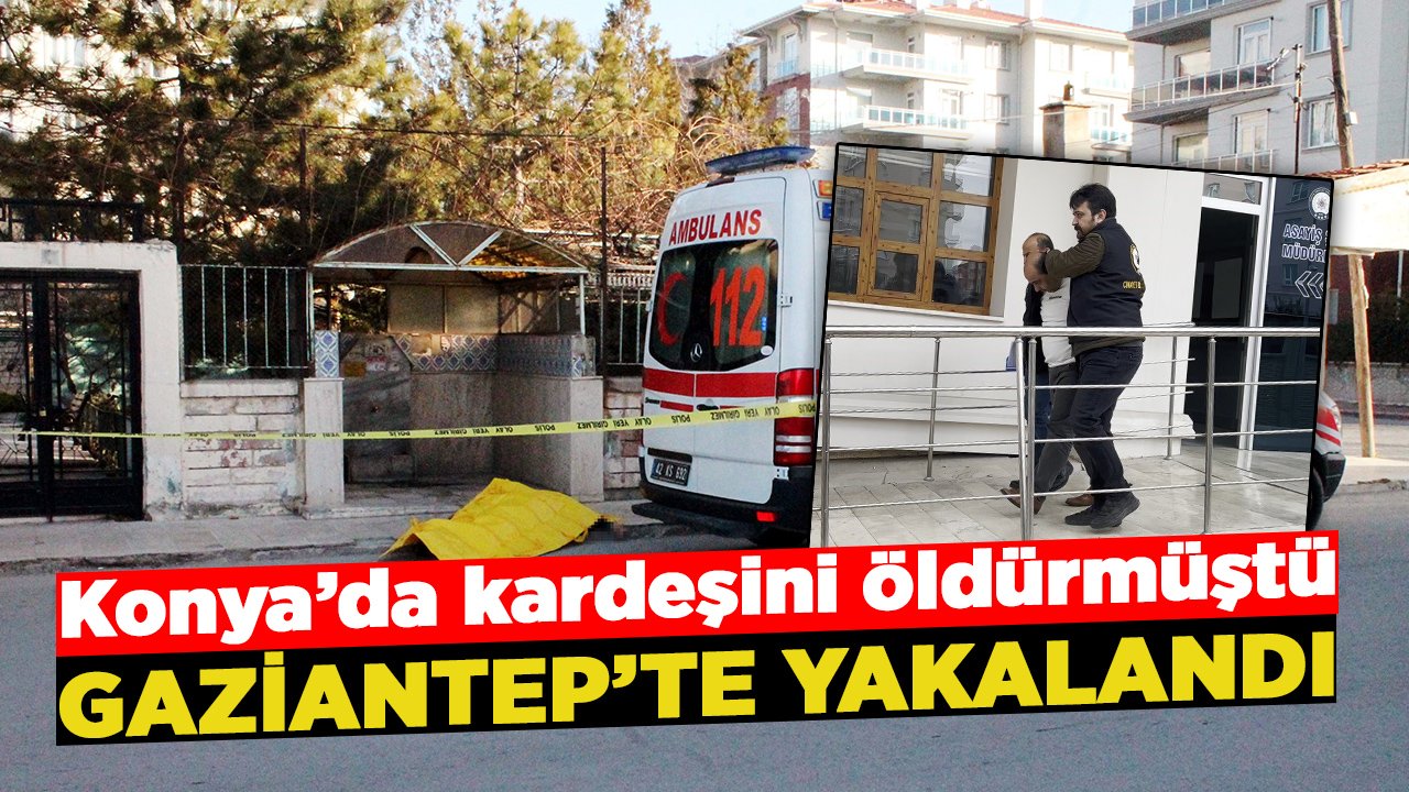 Konya'da 9 yıl önce işlenen cinayet aydınlatıldı!