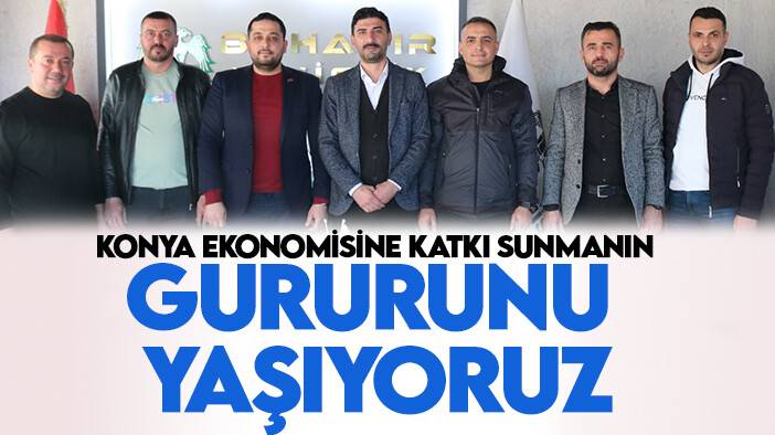 Başkan Karabağ: Konya ekonomisine katkı sunmanın haklı gururunu yaşıyoruz