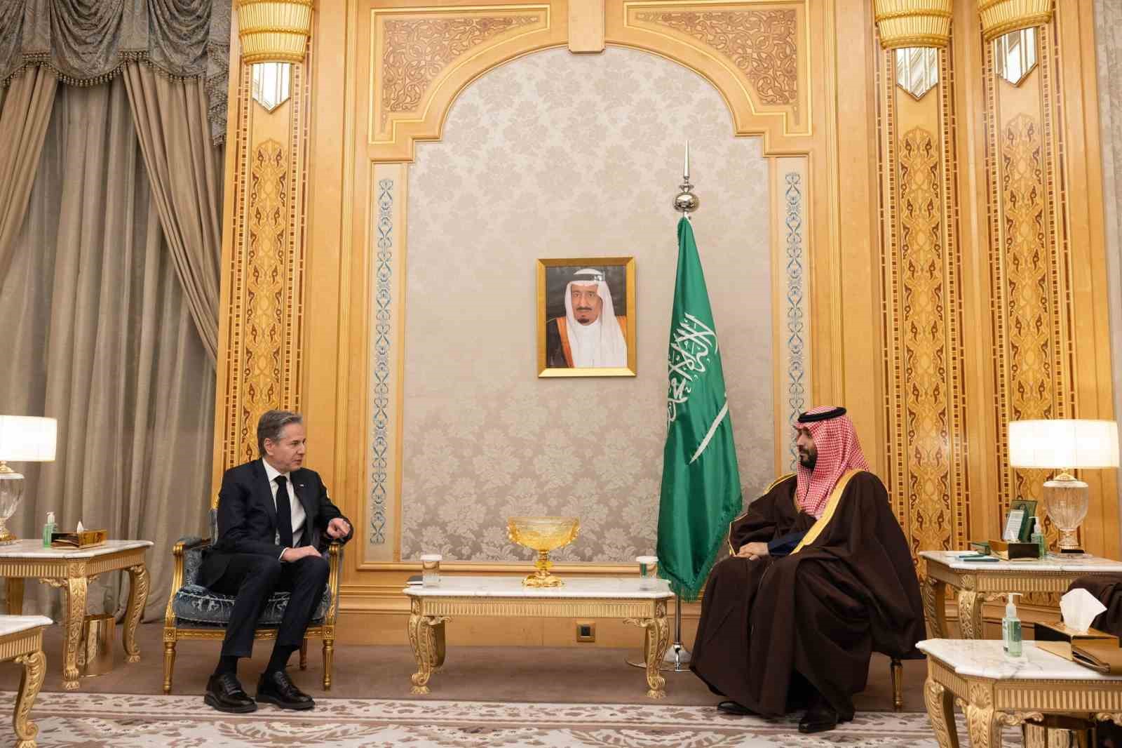 ABD Dışişleri Bakanı Blinken, Prensi Salman ile görüştü