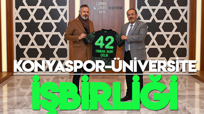 "Konyaspor-Üniversite" işbirliği