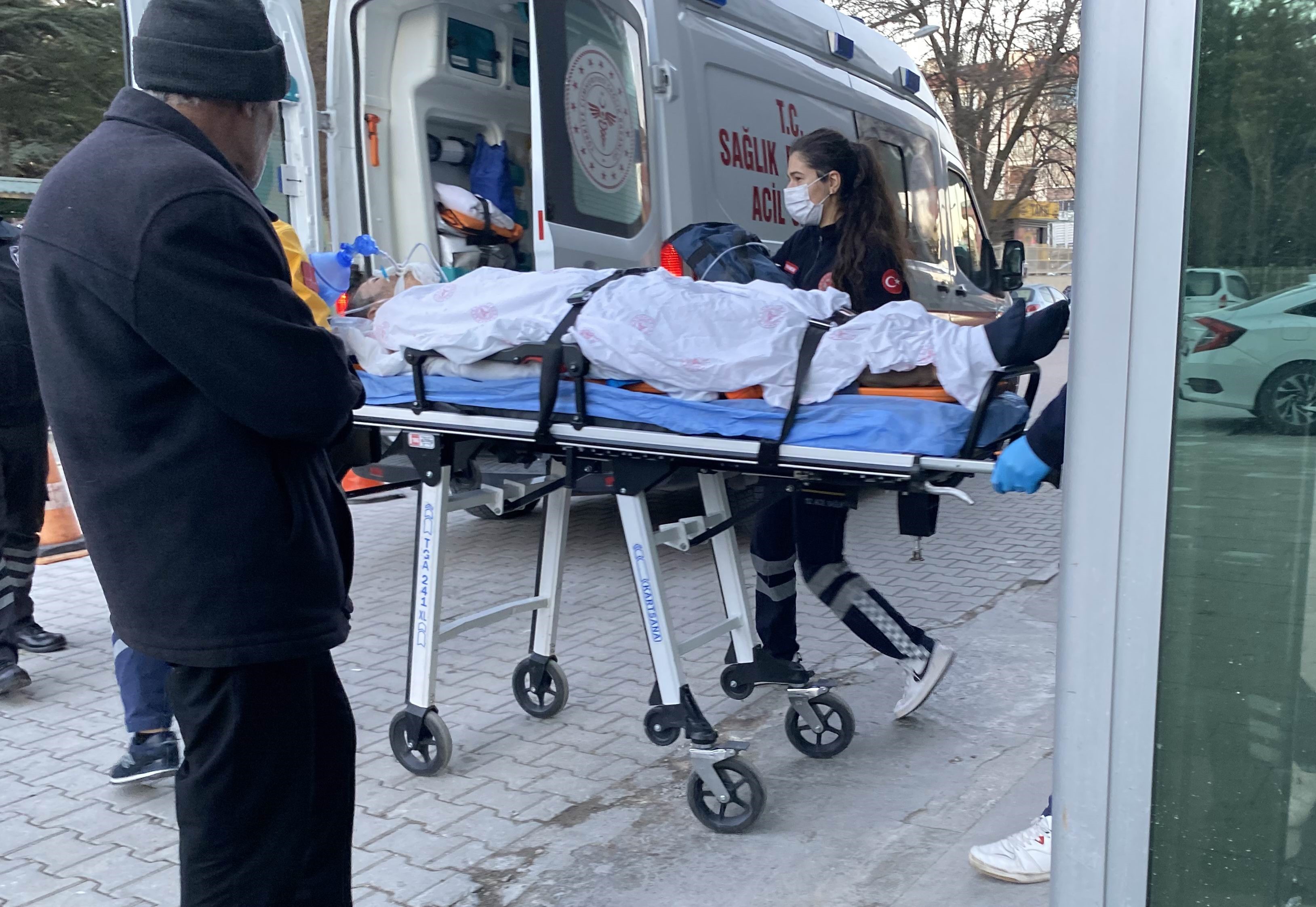 Konya'nın ilçesinde attan düşen kişi ağır yaralandı