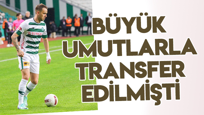Büyük umutlarla transfer edilmişti: Konyaspor'dan Muric'e teşekkür