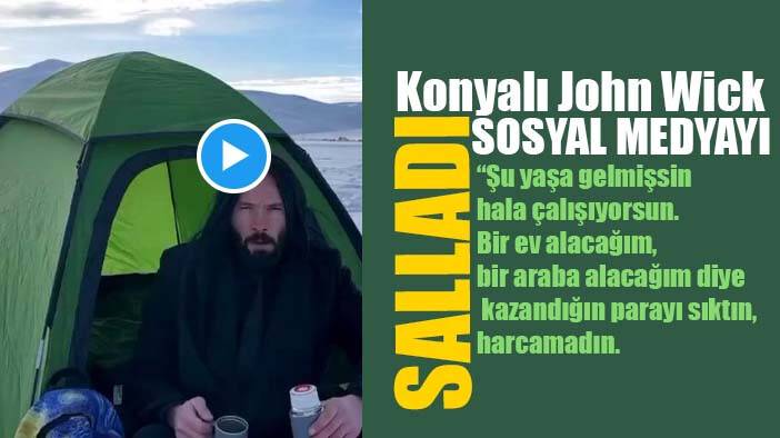 Konyalı John Wick motivasyon konuşması ile sosyal medyayı salladı