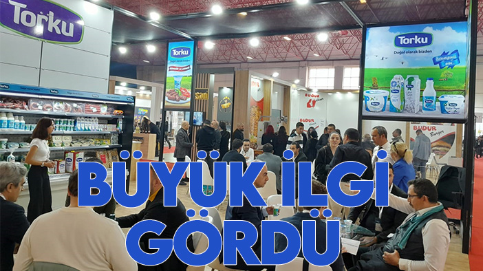 Gıda ve İçecek İhtisas Fuarında Konya'nın dev markasına yoğun ilgi