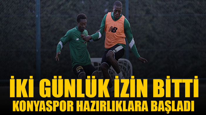 Konyaspor’da Beşiktaş maçı hazırlıkları başladı