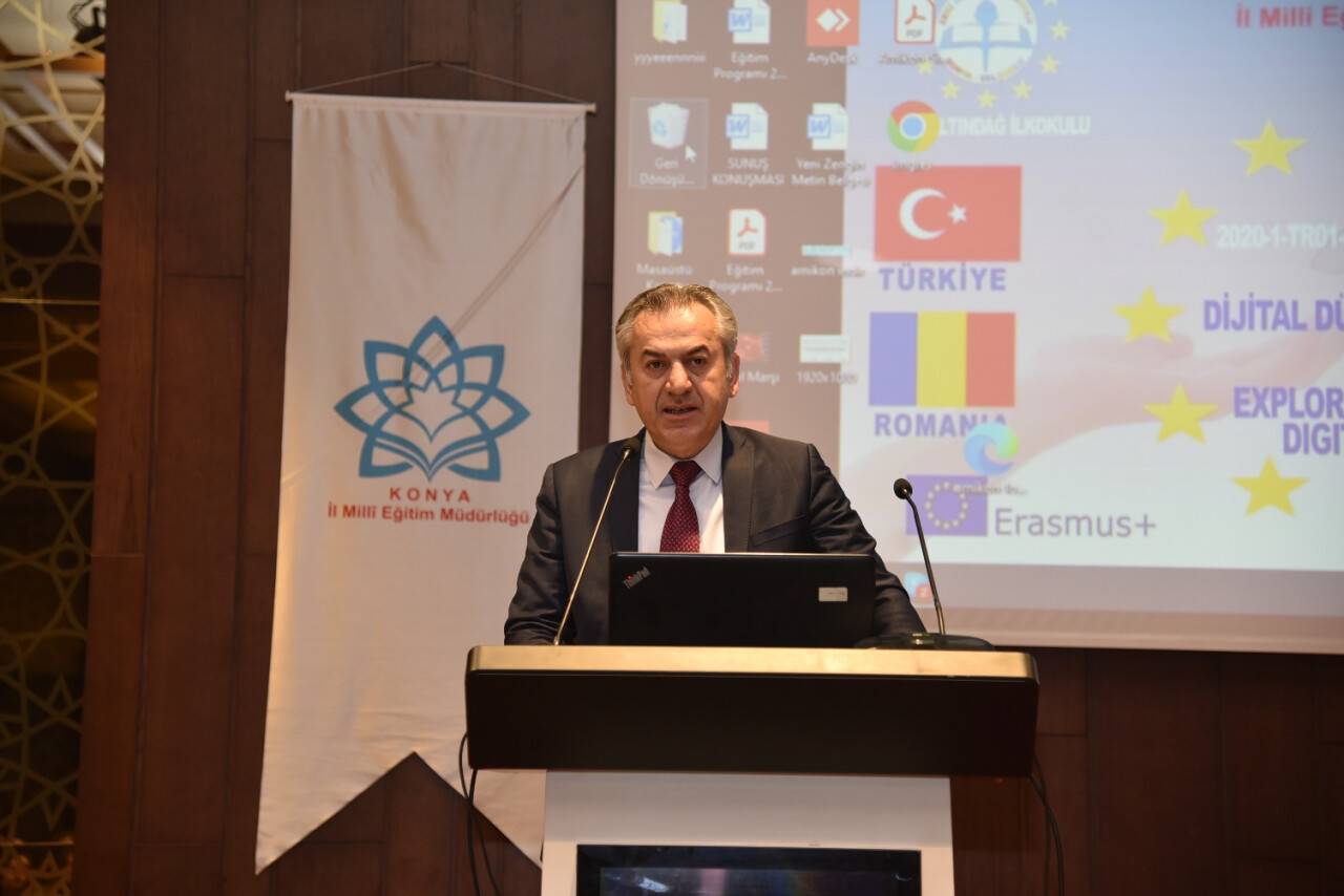 Konya'da erasmus 'Dijital dünyada keşifler' etkinliği gerçekleşti