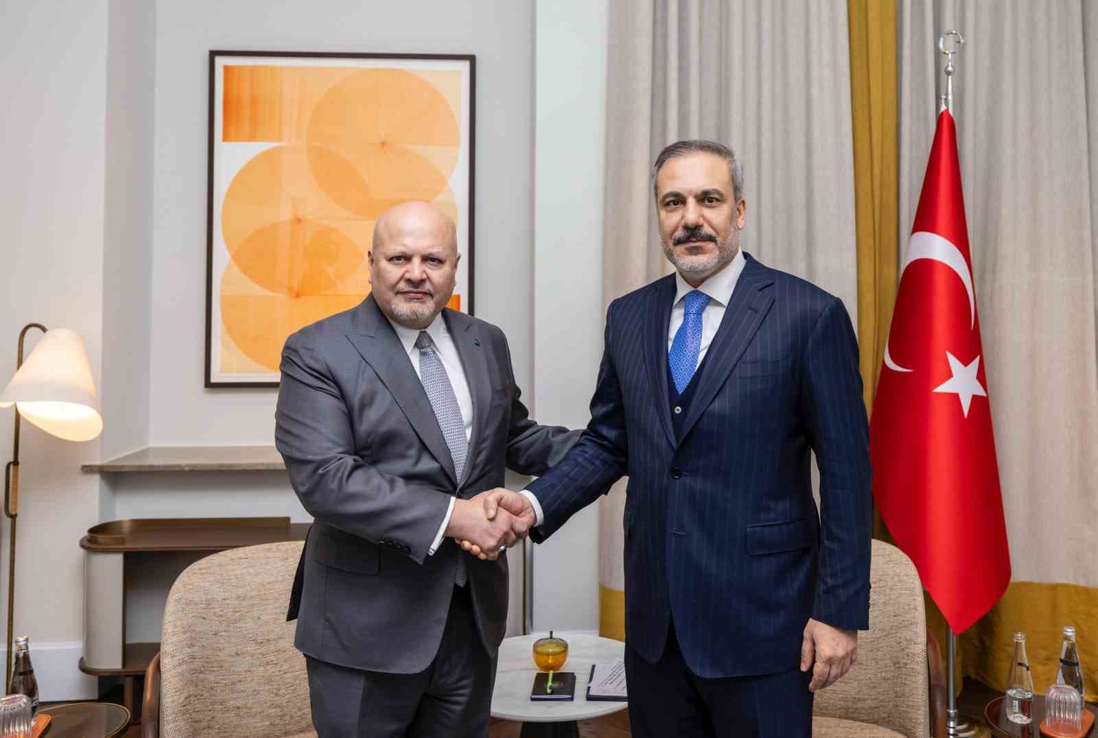 Dışişleri Bakanı Fidan, UCM Savcısı Karim Ahmad Khan ile görüştü