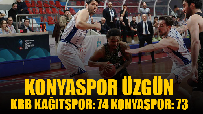 Kocaeli BŞB Kağıtspor: 74 - Konyaspor: 73