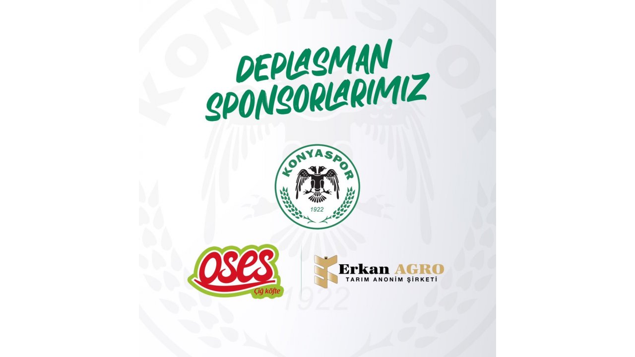 Konyaspor'dan Beşiktaş maçı sponsorlarına teşekkür