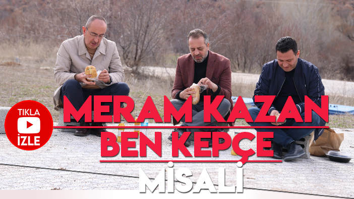 Mustafa Kavuş, "Meram kazan ben kepçe" misali içeyi karış karış geziyor