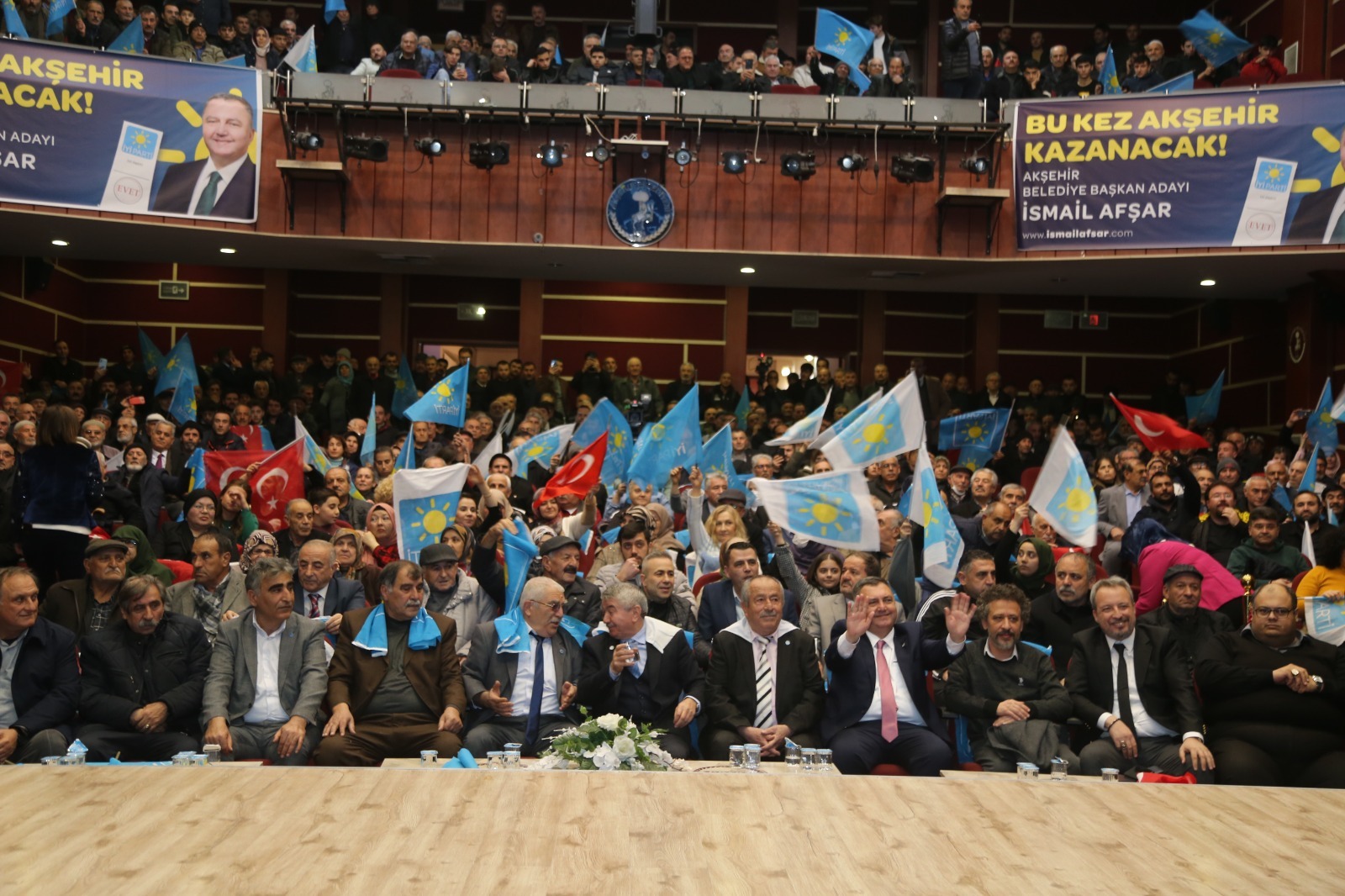 İYİ Parti Akşehir’de tanıtım toplantısı gerçekleştirdi