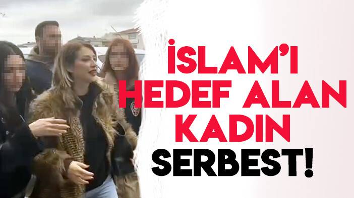 İslam dinini hedef alan Feyza Altun isimli kadın adli kontrol şartıyla serbest bırakıldı