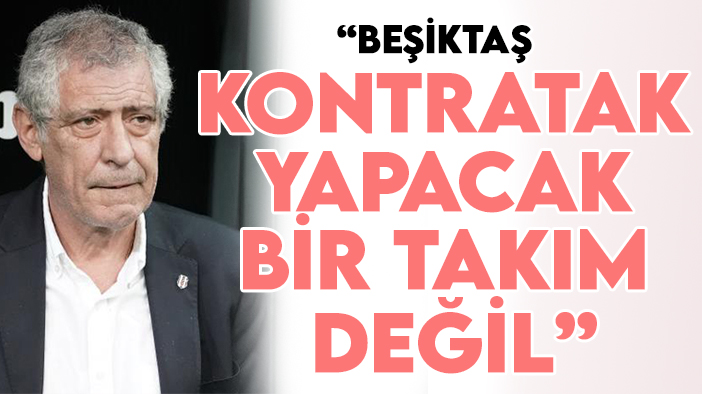 “Beşiktaş kontratak yapacak bir takım değil”