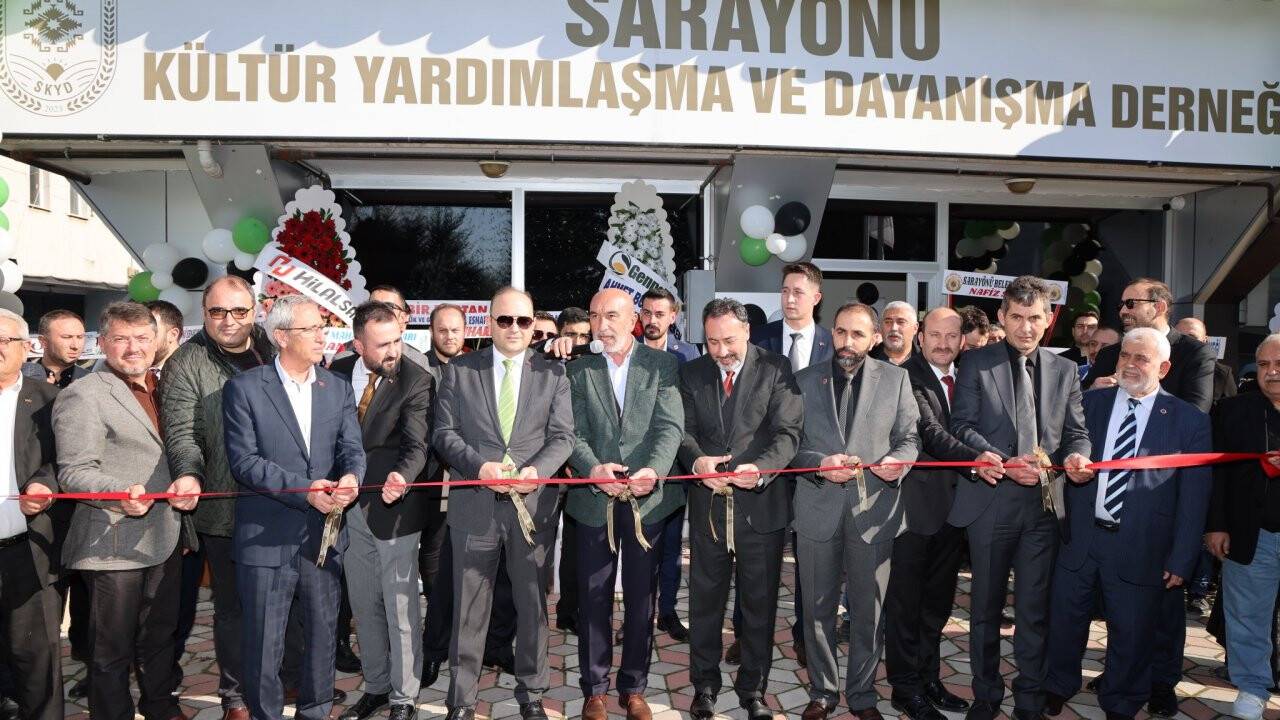 Sarayönü Kültür, Yardımlaşma ve Dayanışma Derneği dualarla açıldı