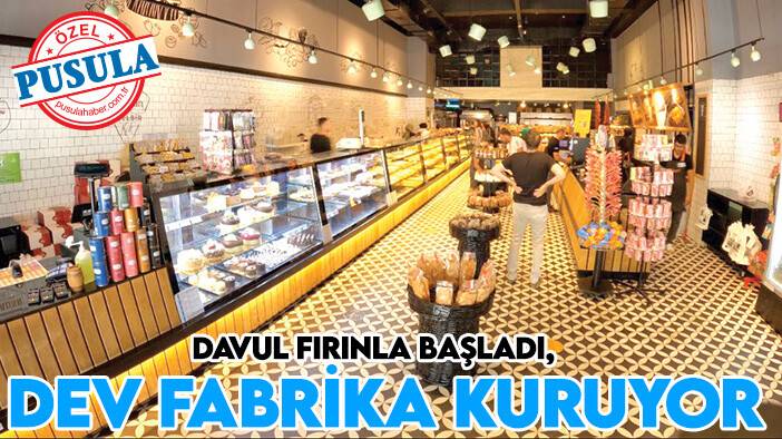 Davul fırınla başladı,  dev fabrika kuruyor