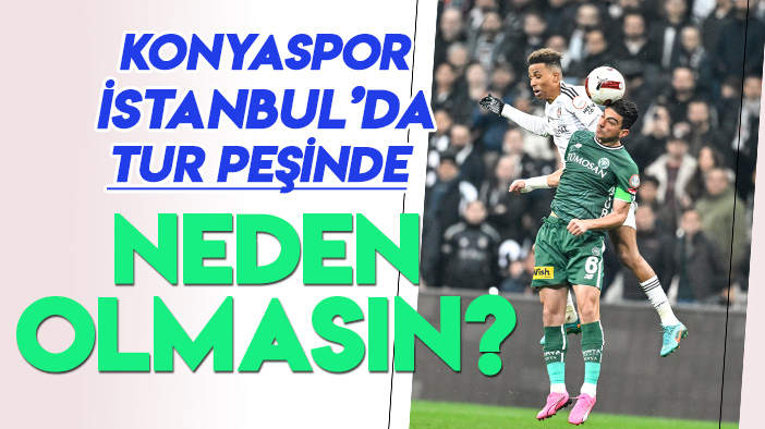 Konyaspor, kupa maçında Beşiktaş'a konuk oluyor