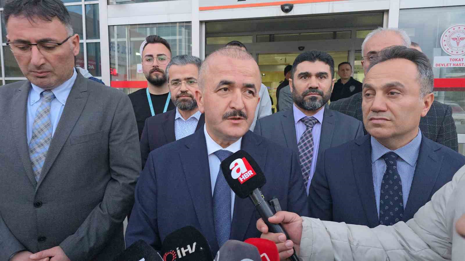 Vali Hatipoğlu: "Destici yarın taburcu olacak"